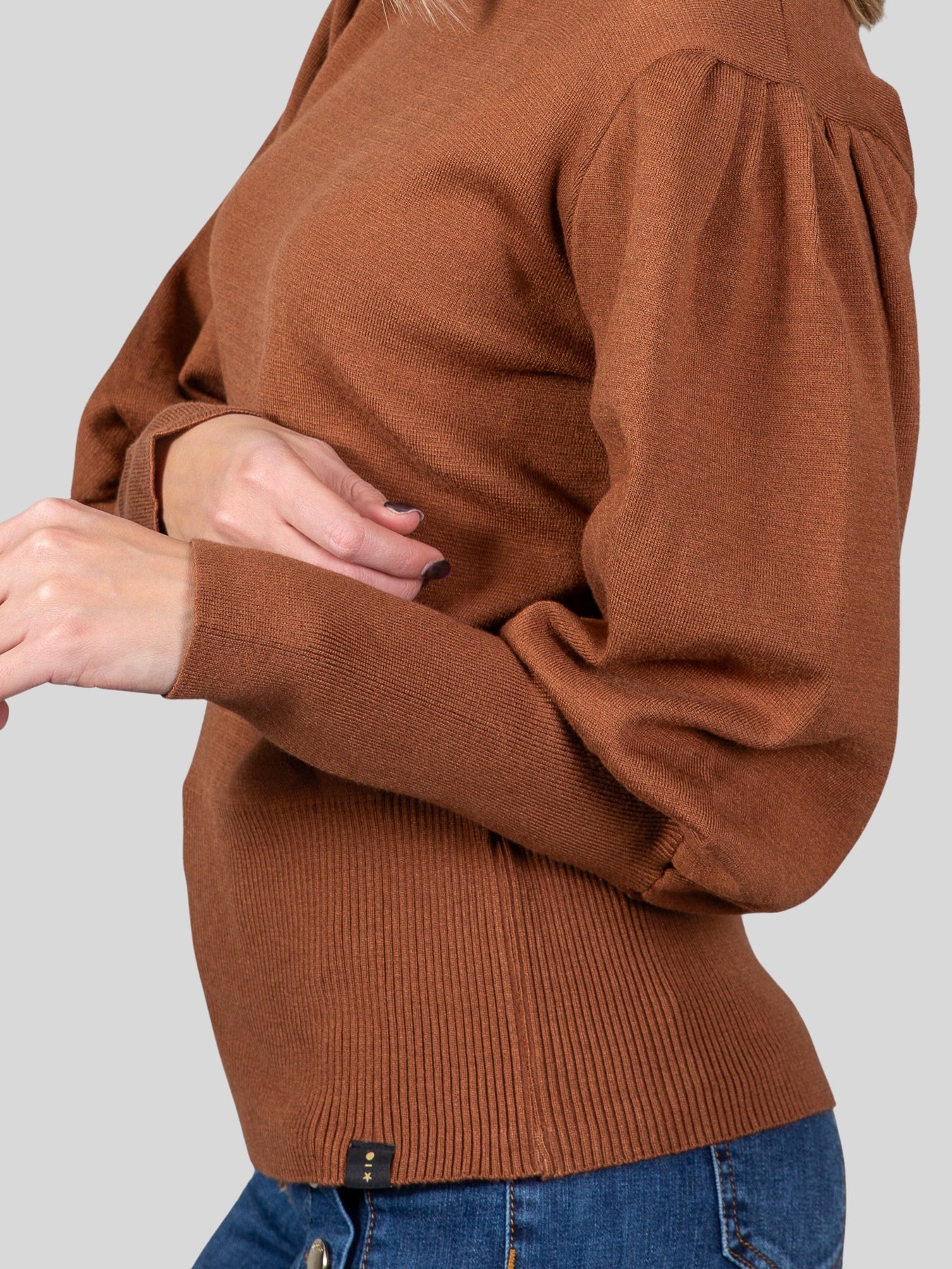 Gold rush donna maglia dolcevita W-RNS014 - immagine 4