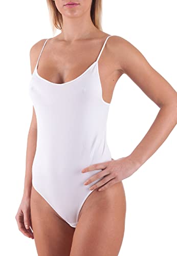 BELLISSIMA Body Donna in Microfibra Elasticizzata Spalla Stretta Art. 089 - immagine 4