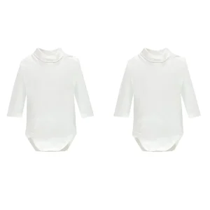 NAZARENO GABRIELLI 2 Body lupetto manica lunga caldo cotone neonato