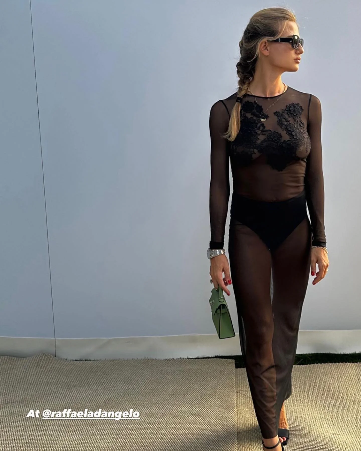 ABITO TULLE E INTARSI RICAMO Raffaela D'Angelo - immagine 8