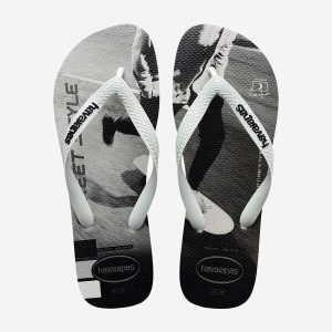 Havaianas Uomo Infradito Hype Bianco e Nero 4127920 2594
