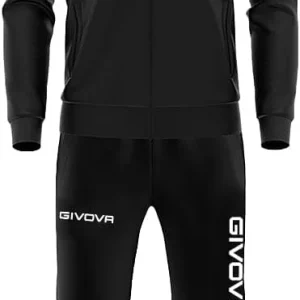 GIVOVA Tuta Visa Unisex in Triacetato โ Tuta Sportiva con Zip Intera, Loghi Ricamati