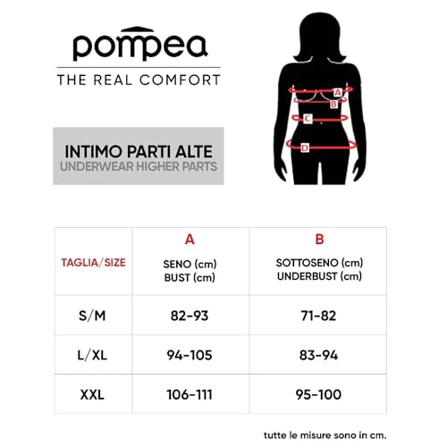 POMPEA 3 Brassiere Seamless Spalla Larga Art. 1553 - immagine 9