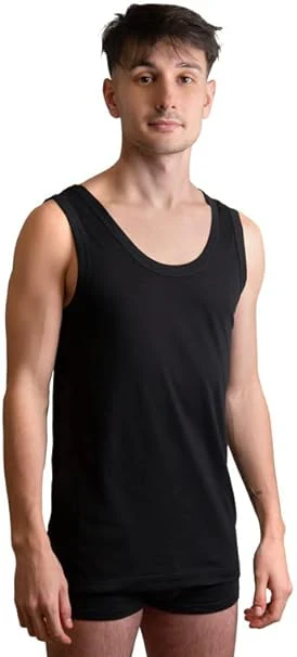 LIABEL 3 Vogatore Uomo Spalla Larga 100% Cotone Art. 03828/223 - immagine 4