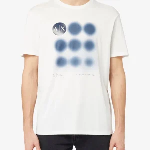 Armani Exchange uomo t-shirt 3DZTBH ZJA5Z 1116 Bianco