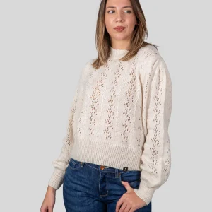 Gold rush donna maglia girocollo W-RNS001