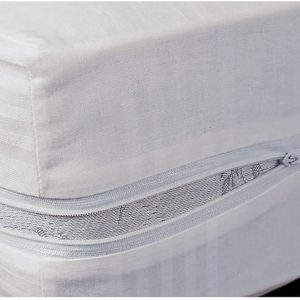 SOMMARUGA Coprimaterasso Fasciato Cotone Sanforizzato Con Zip