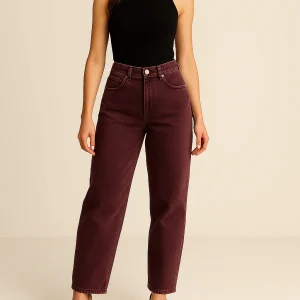Vicolo donna pantalone DF5109 BORDEAUX