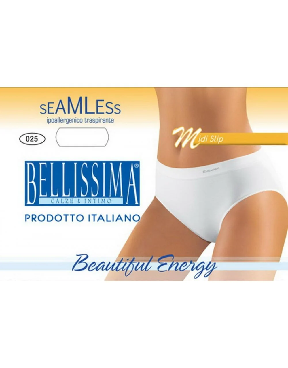 BELLISSIMA 3 Slip Donna Midi Vita Alta Microfibra Art. 025 - immagine 8