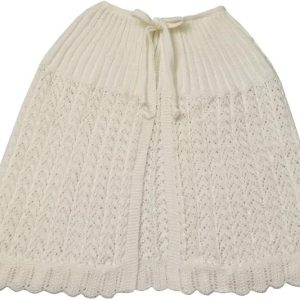 LA ROCCA mantellina lingerie donna taglia unica misto lana