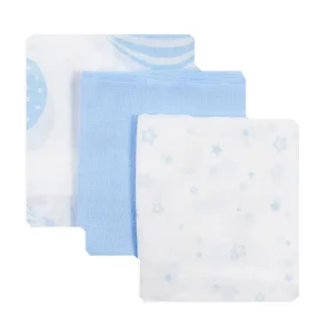 ELLEPI Mussole Neonato in Cotone e Bamboo - Set Completo per Nascita e Bagnetto