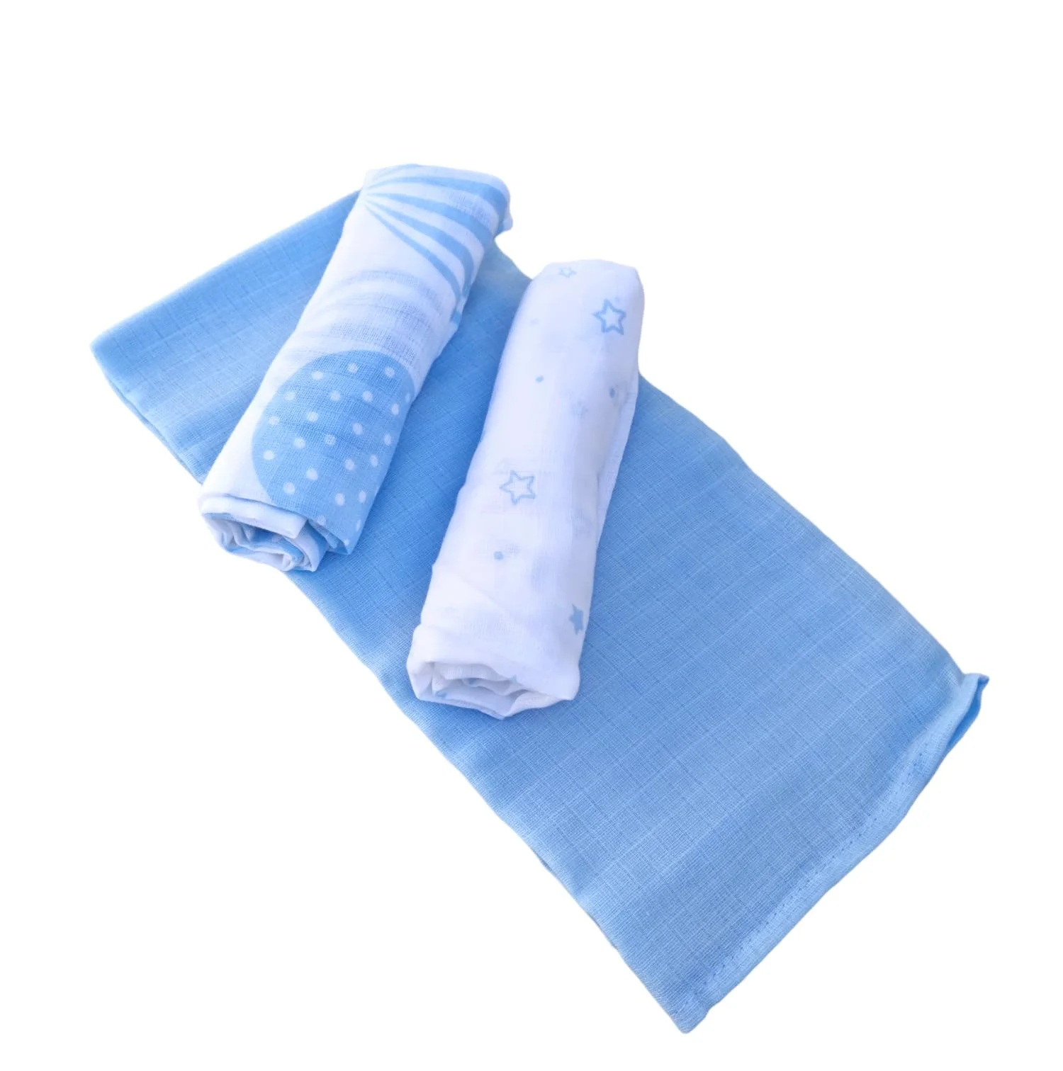 ELLEPI Mussole Neonato in Cotone e Bamboo - Set Completo per Nascita e Bagnetto - immagine 5