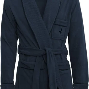 NAVIGARE Giacca da camera uomo in pile sciallata art. 14900