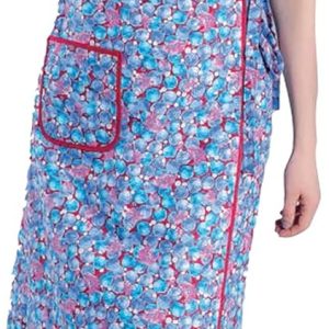 AERTRE Grembiule Copriabito Incrociato Donna Lungo Senza Maniche Art. 08