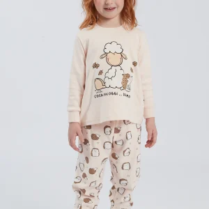 Pigiama Bimba Girocollo RICCIO Happy Peolpe