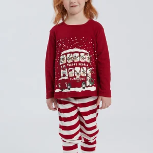 Pigiama Bimba Natale Happy Peolpe