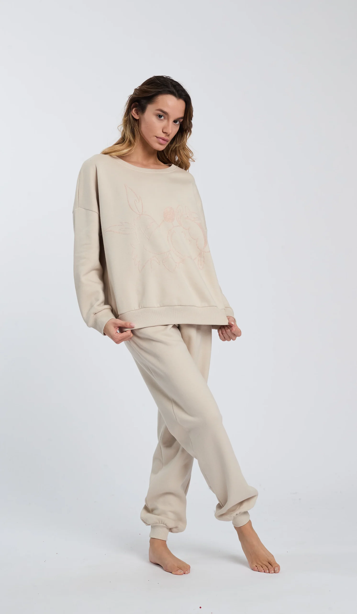 Completo Felpa e Pantaloni Happy People - immagine 2