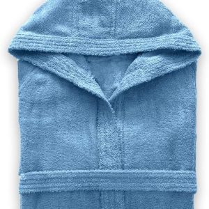 POMPEA Accappatoio Junior Ragazzo/Ragazza con Cappuccio