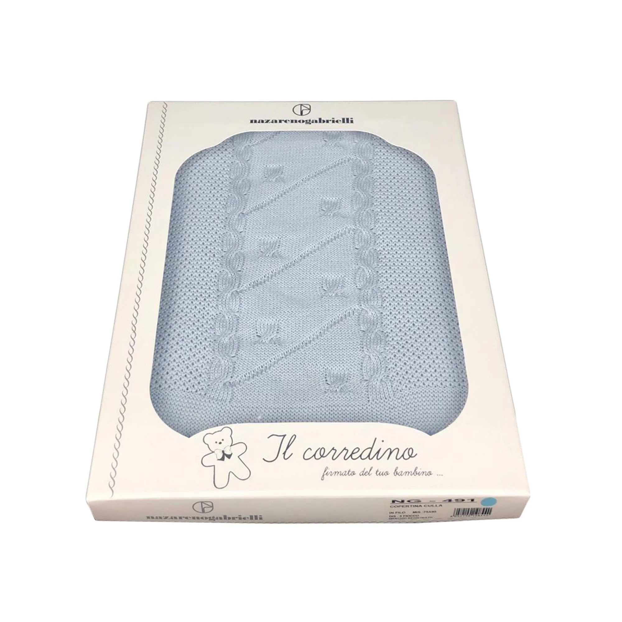 NAZARENO GABRIELLI Copertina neonato filo culla/carrozzina - immagine 8