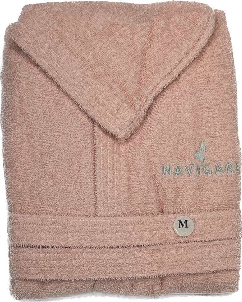 NAVIGARE Accappatoio unisex spugna di cotone 400gr con tasche e cappuccio - immagine 5