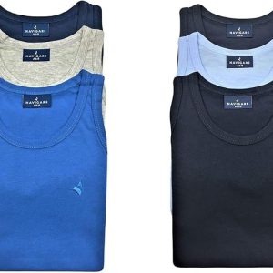 NAVIGARE 6 Canottiere spalla larga bimbo/ragazzo cotone art. 13021