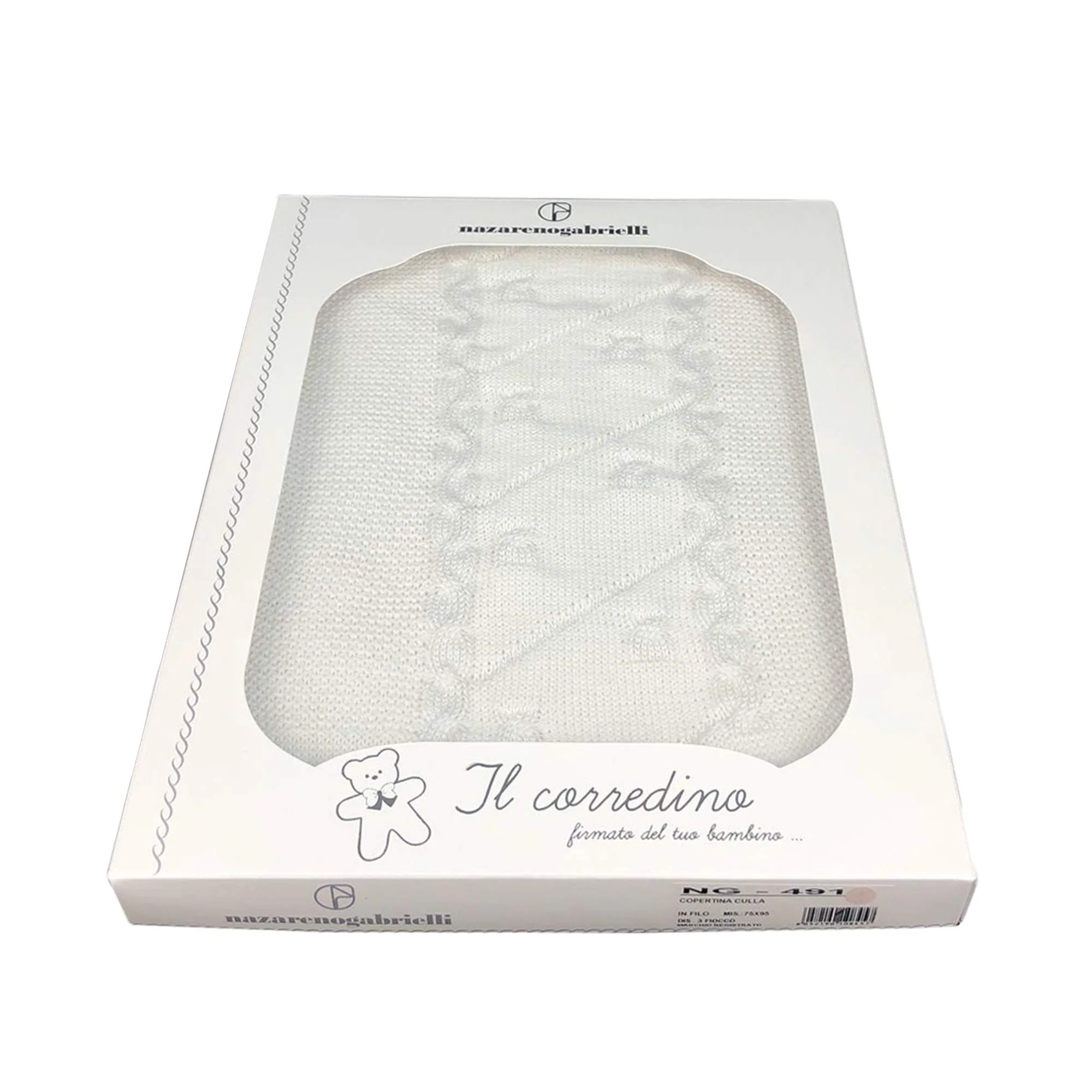 NAZARENO GABRIELLI Copertina neonato filo culla/carrozzina - immagine 9