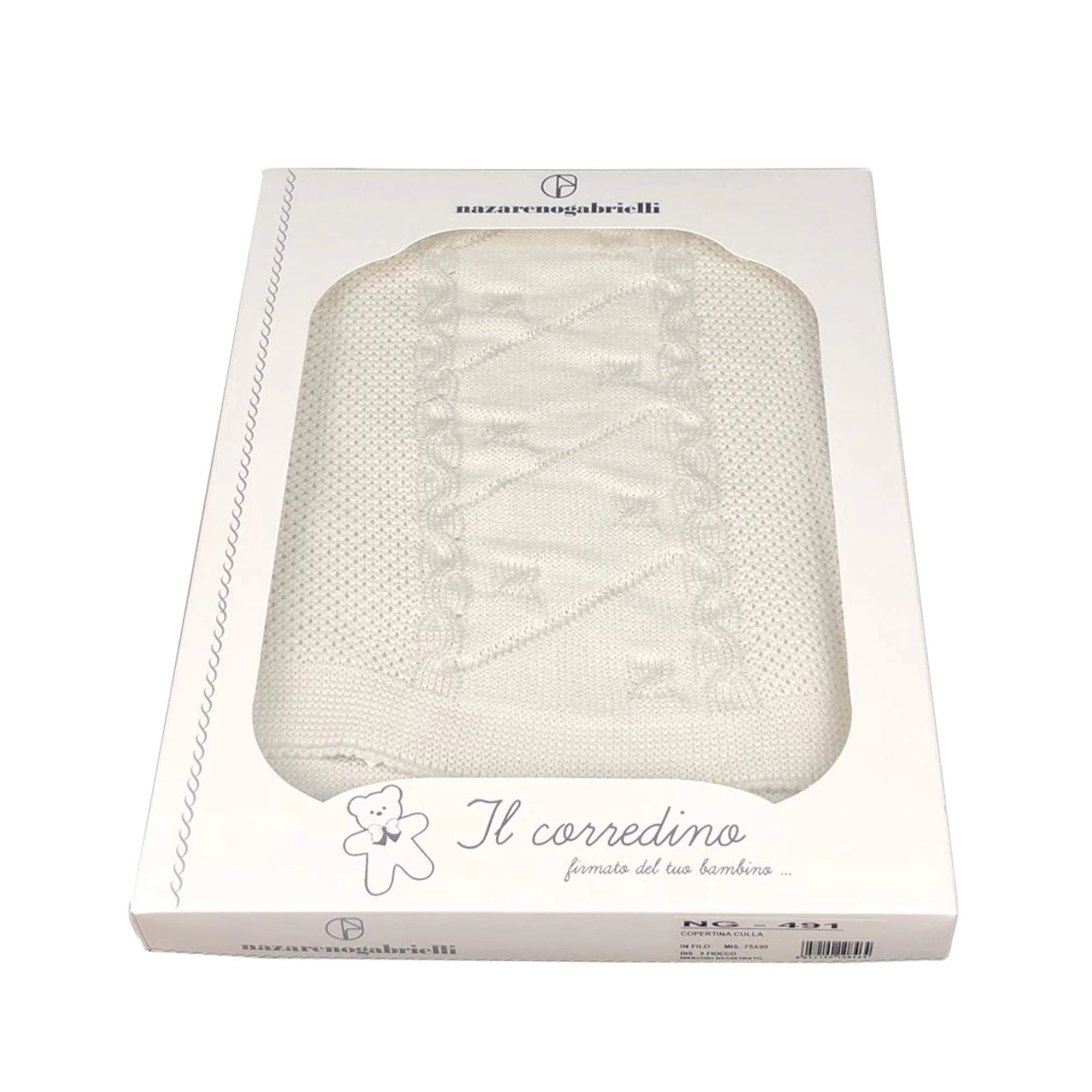 NAZARENO GABRIELLI Copertina neonato filo culla/carrozzina - immagine 7