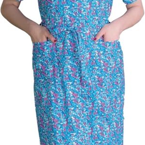 AERTRE Grembiule Copriabito Donna Lungo Mezza Manica Art. Nizza