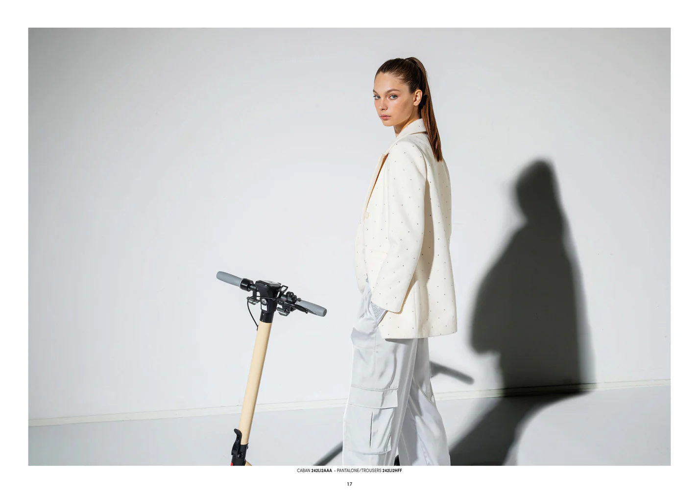 Pantaloni cargo in raso TWINSET - immagine 6