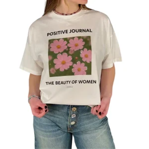 Vicolo donna t-shirt RD0834 E25 PANNA