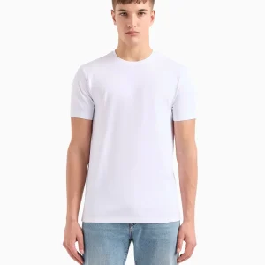 Armani Exchange uomo t-shirt 8NZT84 Z8M9Z 1100 Bianco