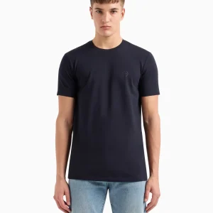 Armani Exchange uomo t-shirt 8NZT84 Z8M9Z 1510 Blu Navy