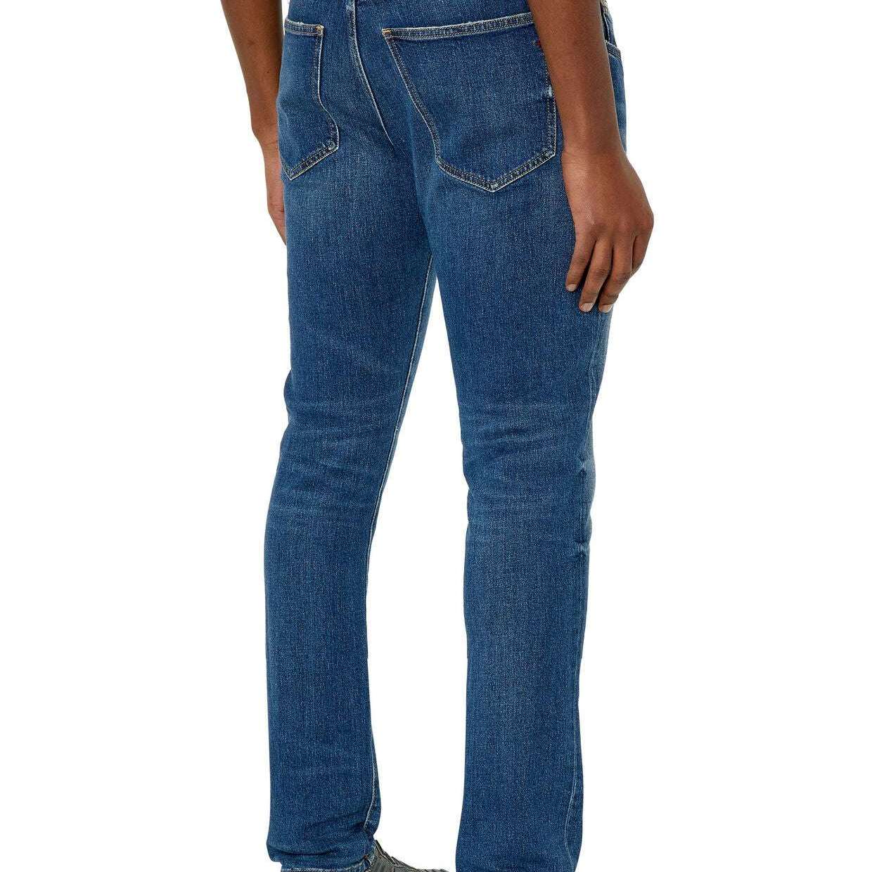 Diesel Uomo Jeans D-strukt Blue Medio A03562-0NFAJ-01 - immagine 4