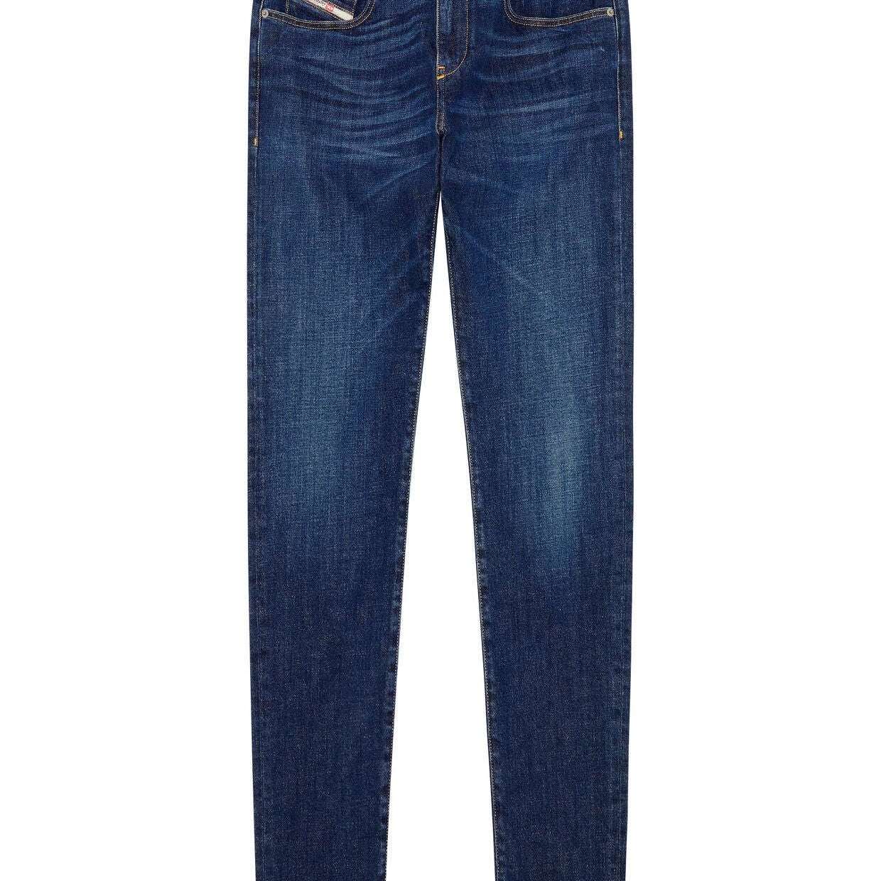 Diesel Uomo Jeans D-strukt Blue Scuro A03562-0NFAN-01 - immagine 3
