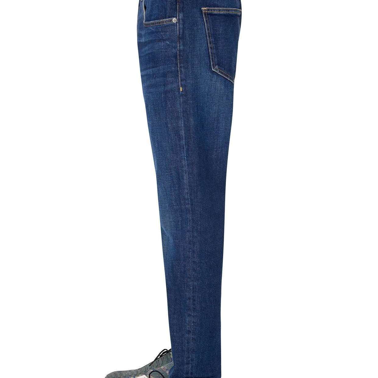 Diesel Uomo Jeans D-strukt Blue Scuro A03562-0NFAN-01 - immagine 5