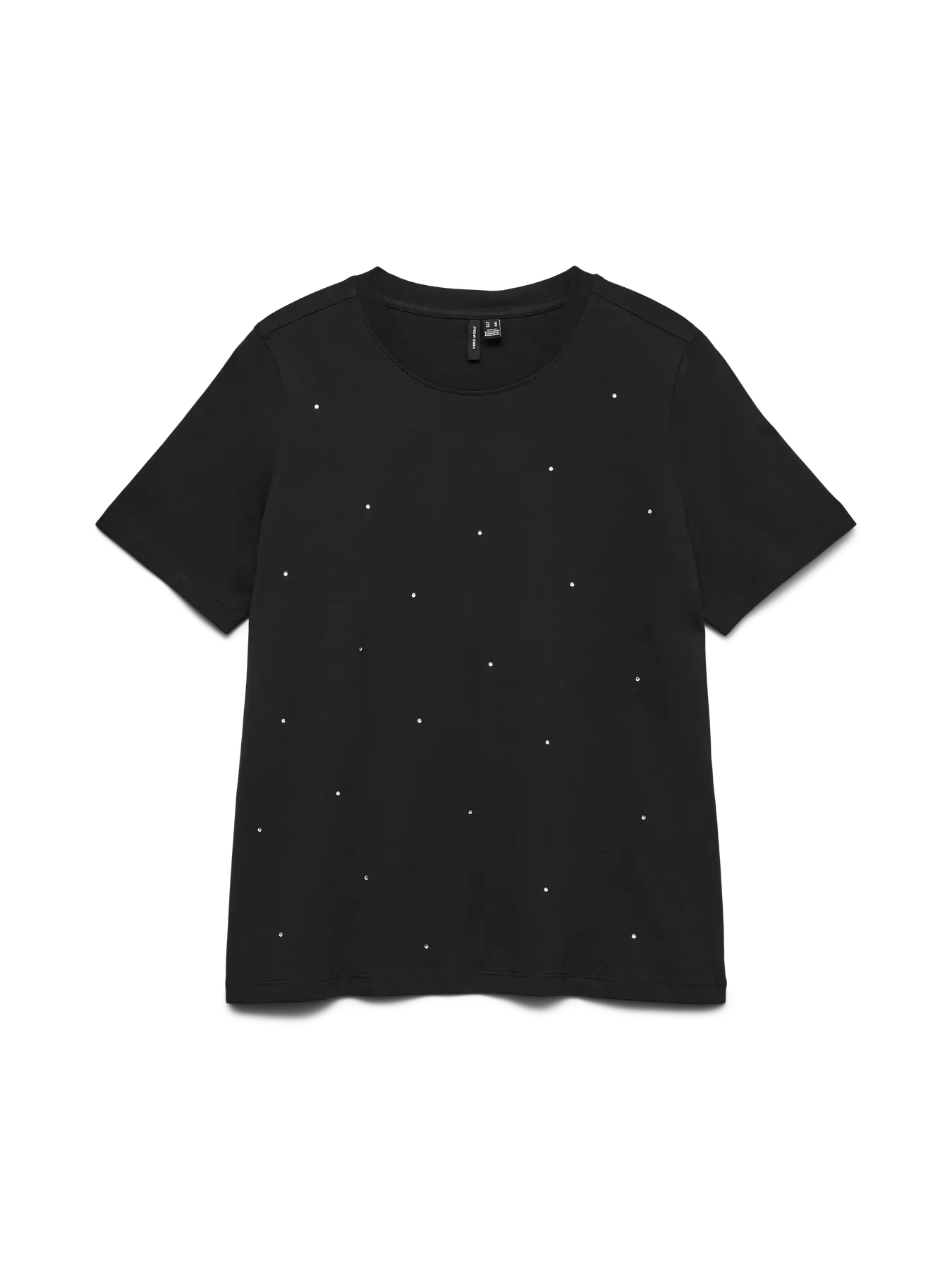 Vero Moda donna t-shirt Paulina 10336970 Black - immagine 4