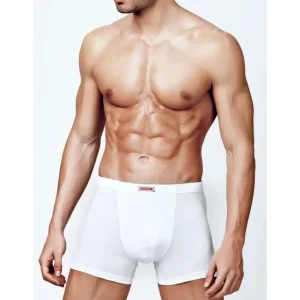 Boxer Uomo Art.3211 Calibrato, Cotone, Bianco, 4 PZ Primal