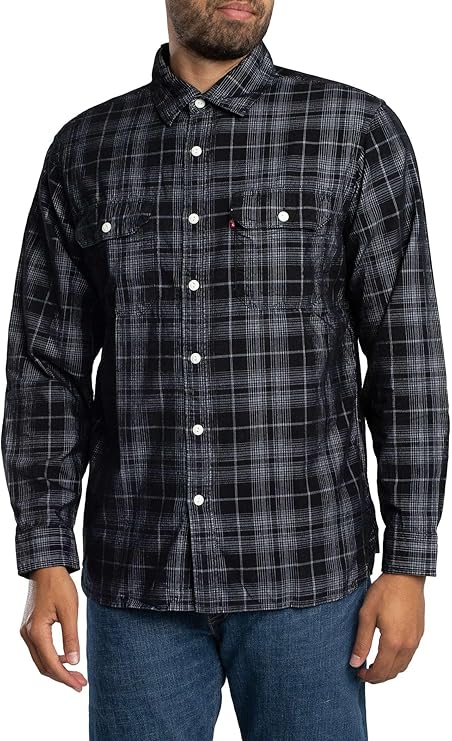 Levi's uomo camicia Jackson Worker Plaid 19573-0280 - immagine 3