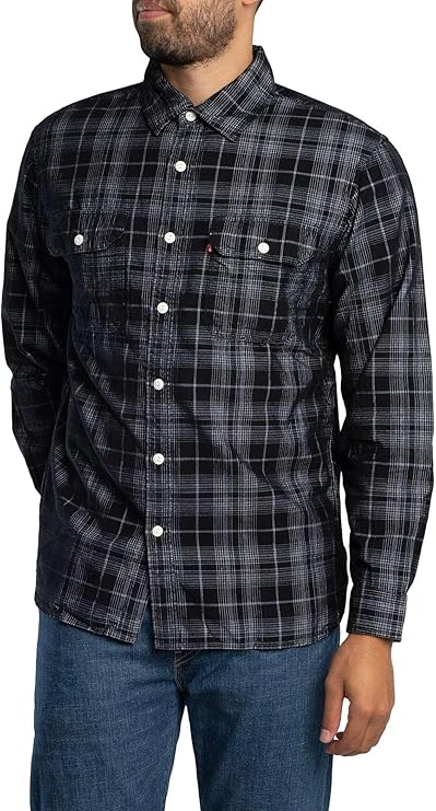Levi's uomo camicia Jackson Worker Plaid 19573-0280 - immagine 4