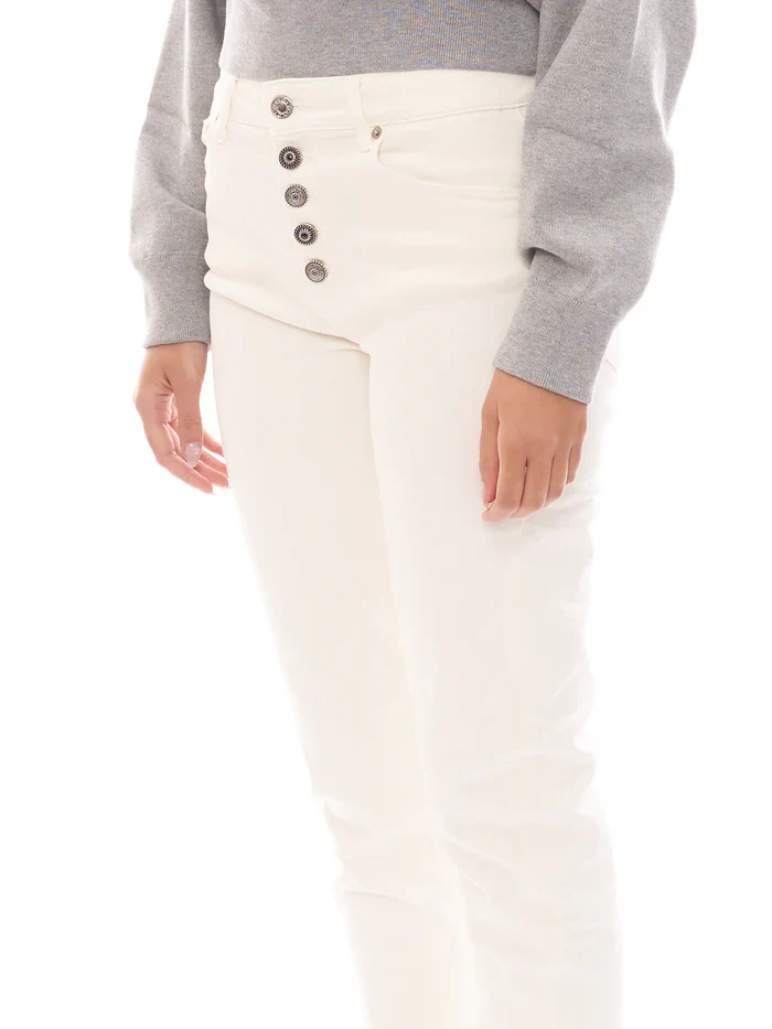 Vicolo donna jeans DS0128 Burro - immagine 4