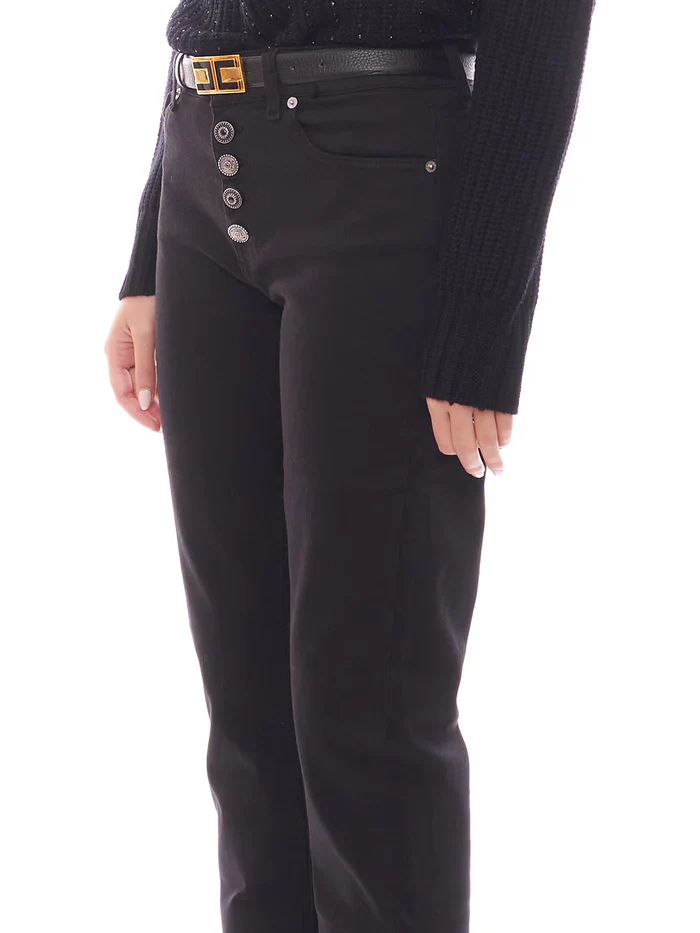 Vicolo donna jeans DS0128 Nero - immagine 4