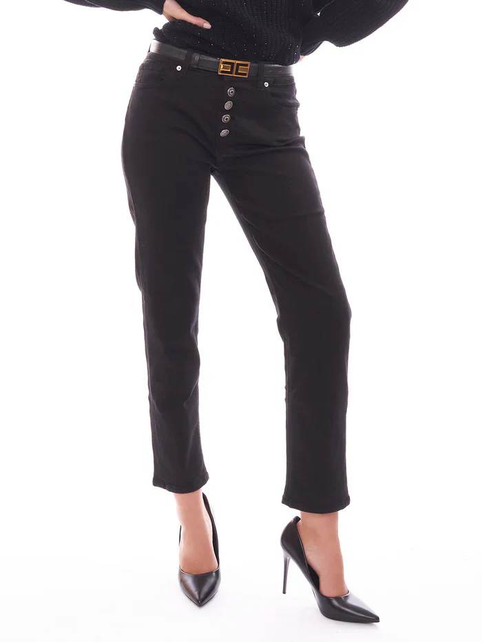 Vicolo donna jeans DS0128 Nero - immagine 5