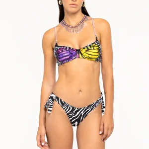 4giviness donna costume Bikini balconcino e slip savage wings FGBW3569