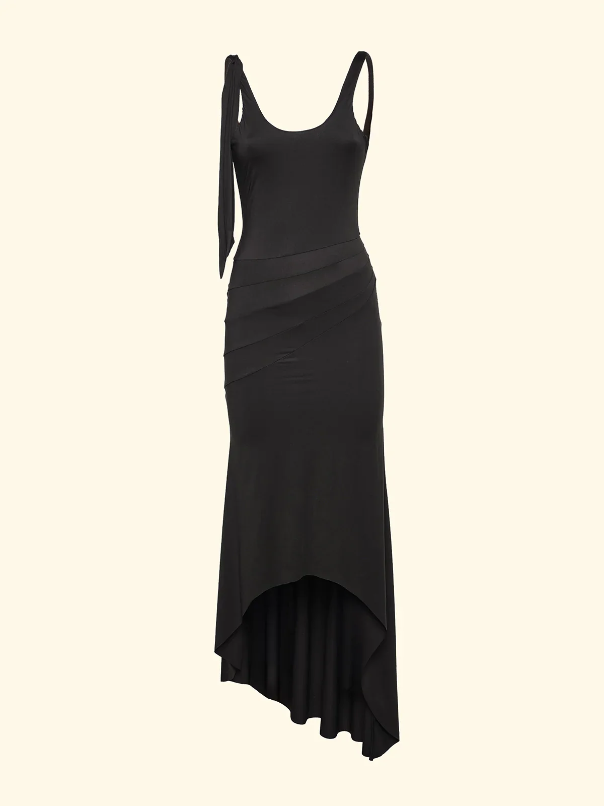 Vestito lungo Donna F**K Nero SW0626-BK EFFEK - immagine 2