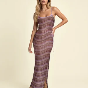 Vestito Lungo Donna F**K Multicolor EFFEK