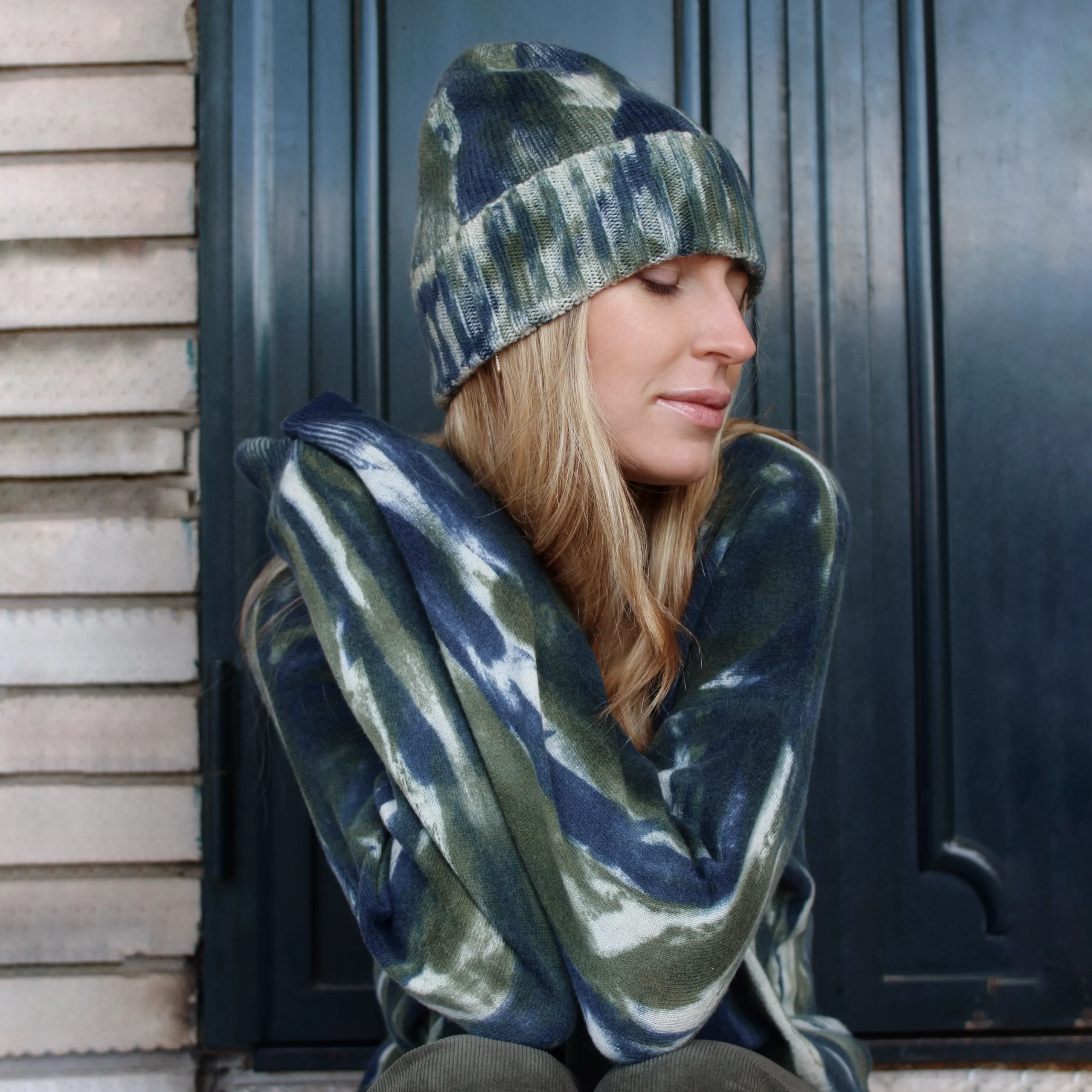 MAGLIONE UNISEX IN 100% CASHMERE RIGENERATO - immagine 4