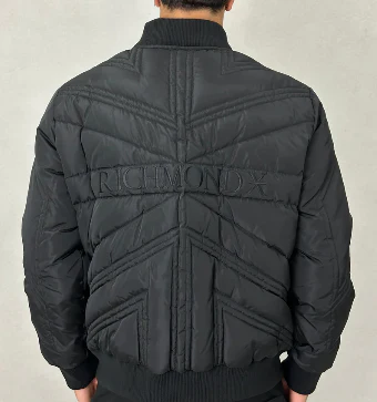 Richmond uomo giubbino Macije UMA25088PIHB Black - immagine 4