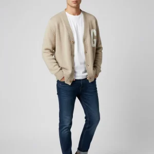 Gold Rush uomo CARDIGAN MA3009GR BEIGE