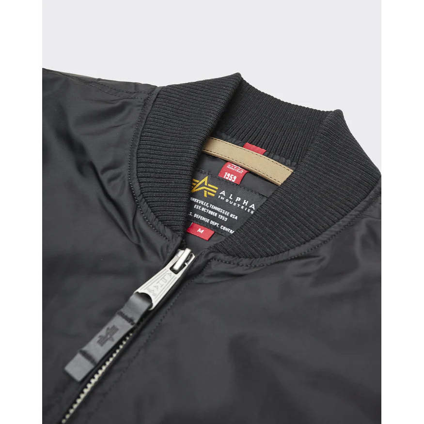 Alpha Industries Uomo Giubbino Nero 136111 - immagine 3