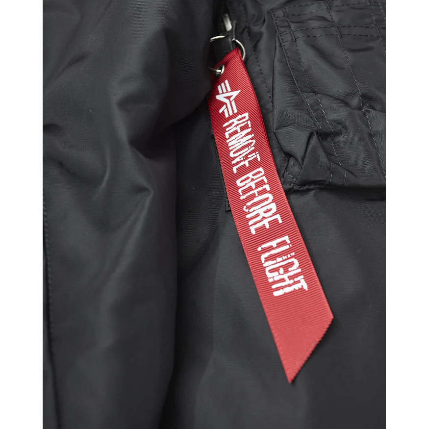 Alpha Industries Uomo Giubbino Nero 136111 - immagine 4